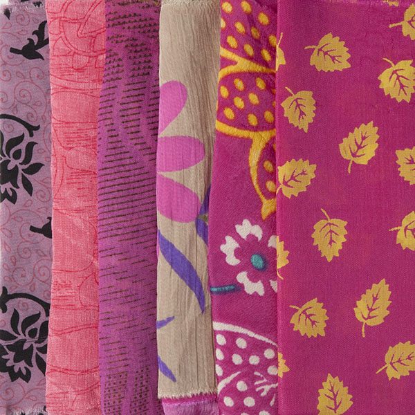 Sari fabric – PINK